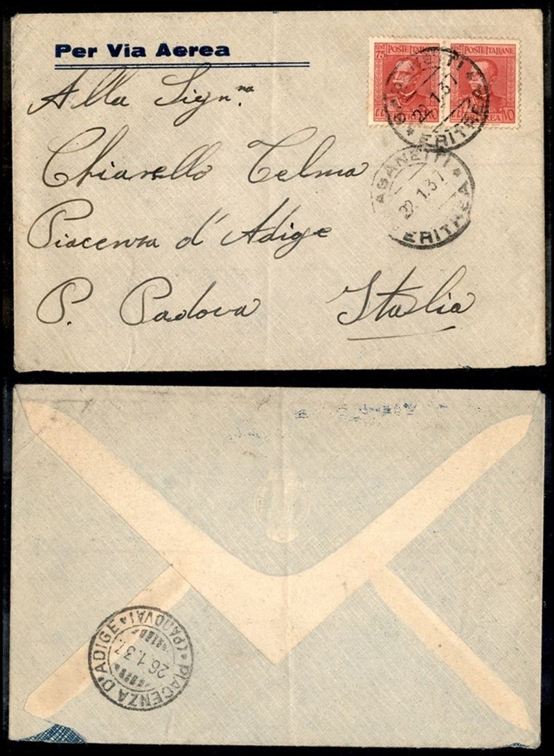 Italia / Colonie / Africa Orientale Italiana / Aerogrammi