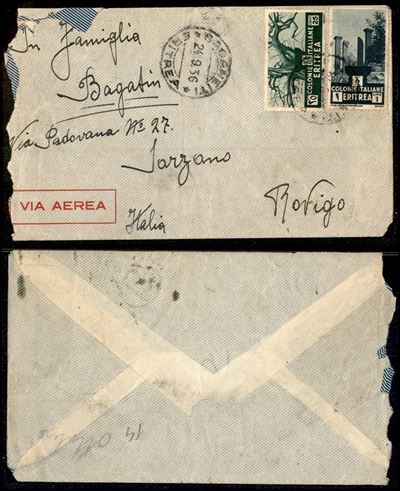 Italia / Colonie / Africa Orientale Italiana / Aerogrammi