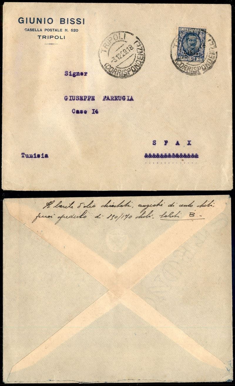 Italia / Colonie / Libia / Posta Ordinaria