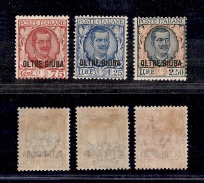 Italia / Colonie / Oltre Giuba / Posta Ordinaria
