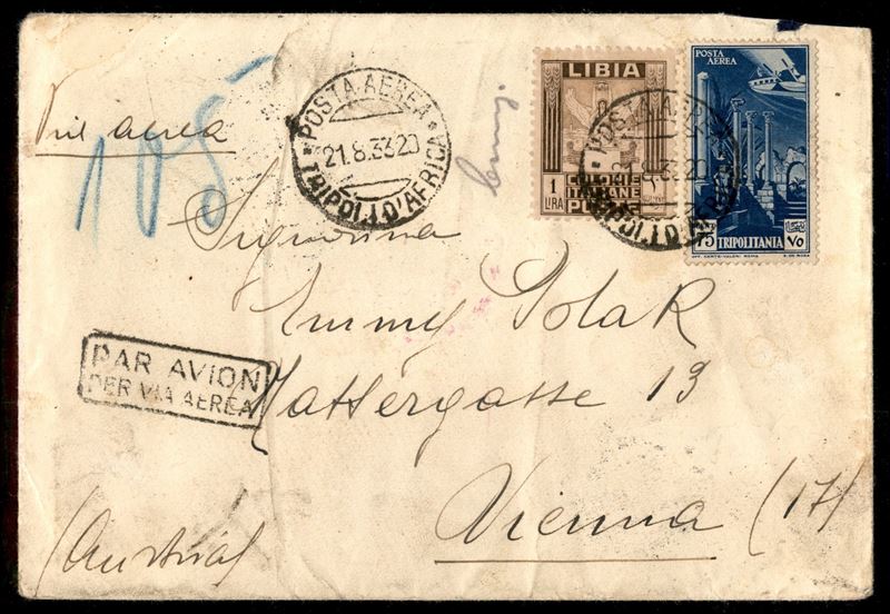 Italia / Colonie / Tripolitania / Aerogrammi
