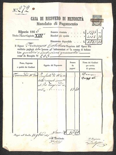 Italia / Regno / Posta Ordinaria
