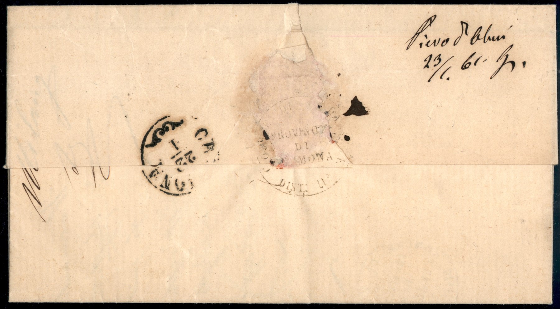 ITALIA / Antichi Stati Italiani / Lombardo Veneto / Posta ordinaria