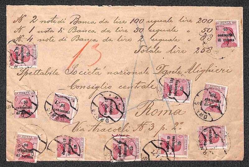 Italia / Occupazioni i Guerra Mondiale / Trento e Trieste / Posta Ordinaria