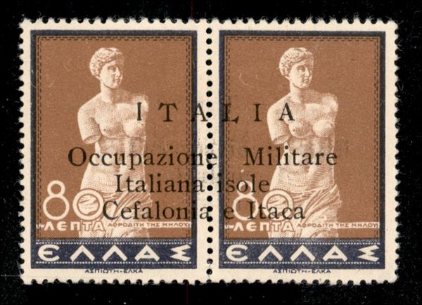 ITALIA / Occupazioni II guerra mondiale / Cefalonia e Itaca / Argostoli / Posta ordinaria