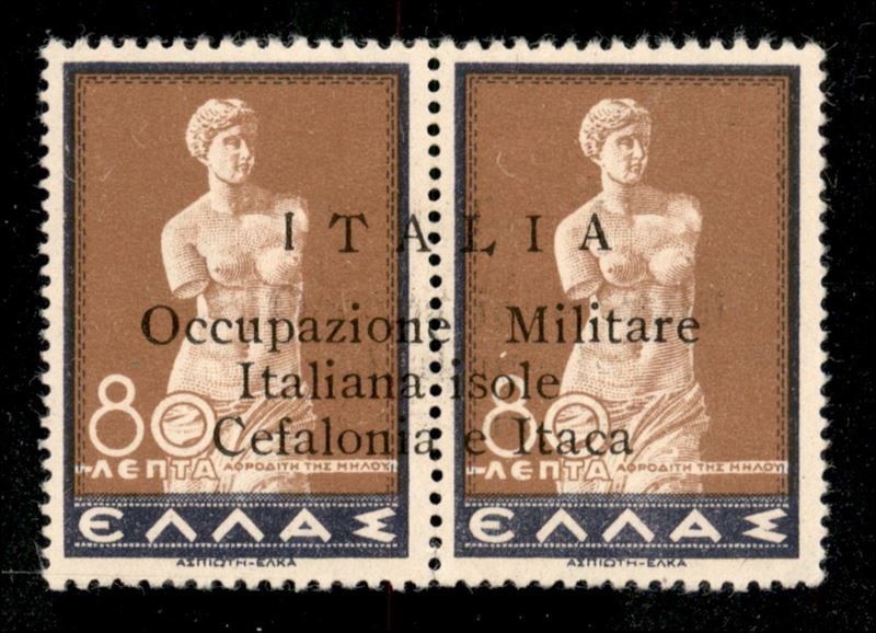 Italia / Occupazioni II Guerra Mondiale / Cefalonia e Itaca / Argostoli / Posta Ordinaria