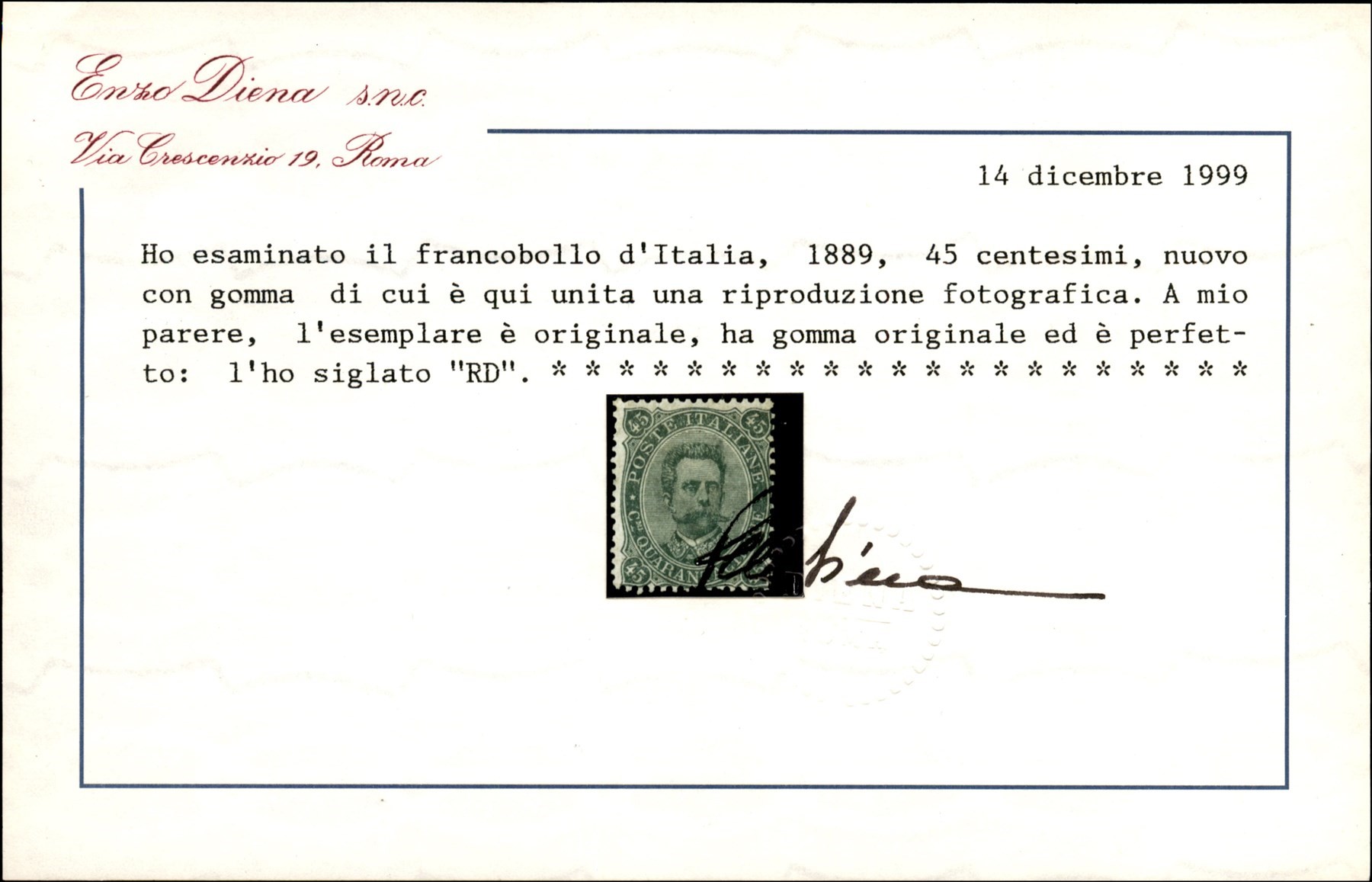Italia / Regno / Posta Ordinaria