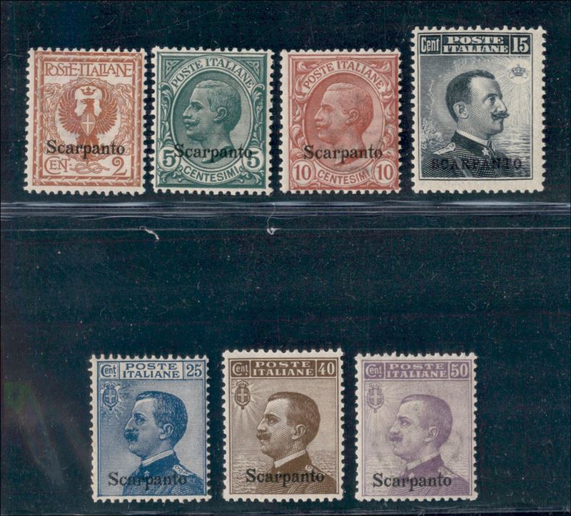 Italia / Colonie / Egeo / Scarpanto / Posta Ordinaria