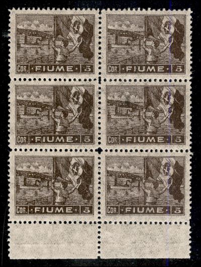 Italia / Occupazioni i Guerra Mondiale / Fiume / Posta Ordinaria