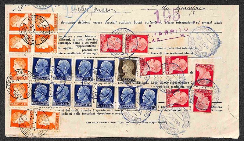 Italia / Regno / Posta Ordinaria