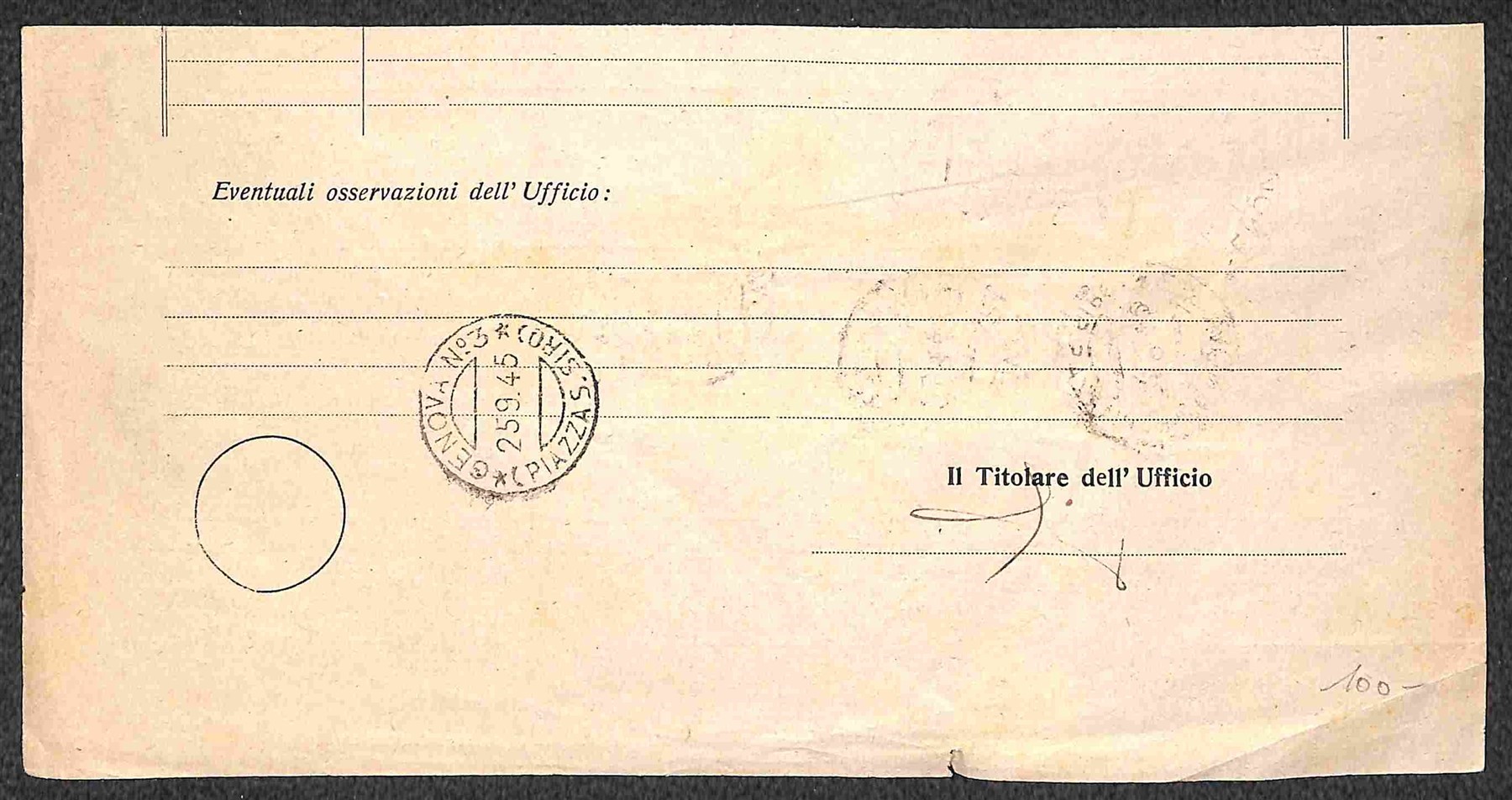 ITALIA / Regno / Posta ordinaria