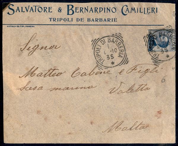 ITALIA / Uffici Postali all'Estero / Levante / Tripoli di Barberia / Posta ordinaria