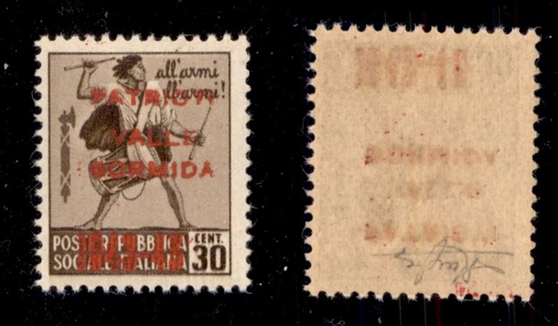 Italia / C.L.n. / Valle Bormida / Posta Ordinaria
