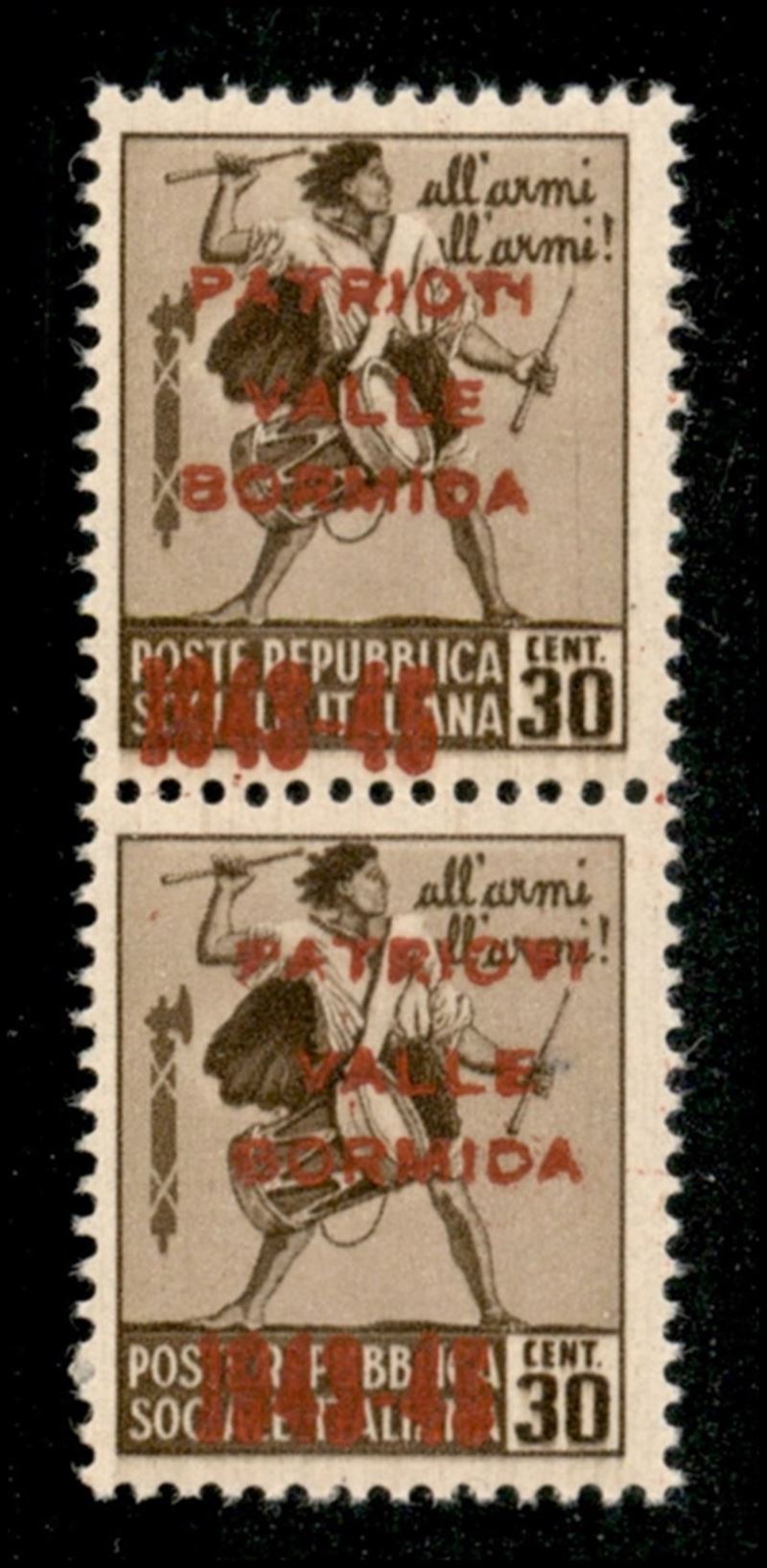 Italia / C.L.n. / Valle Bormida / Posta Ordinaria