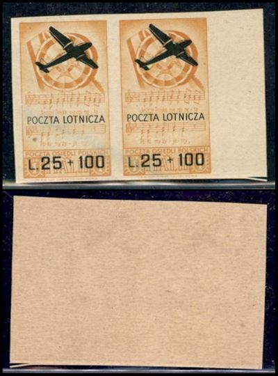 Italia / Corpo Polacco / Posta Aerea