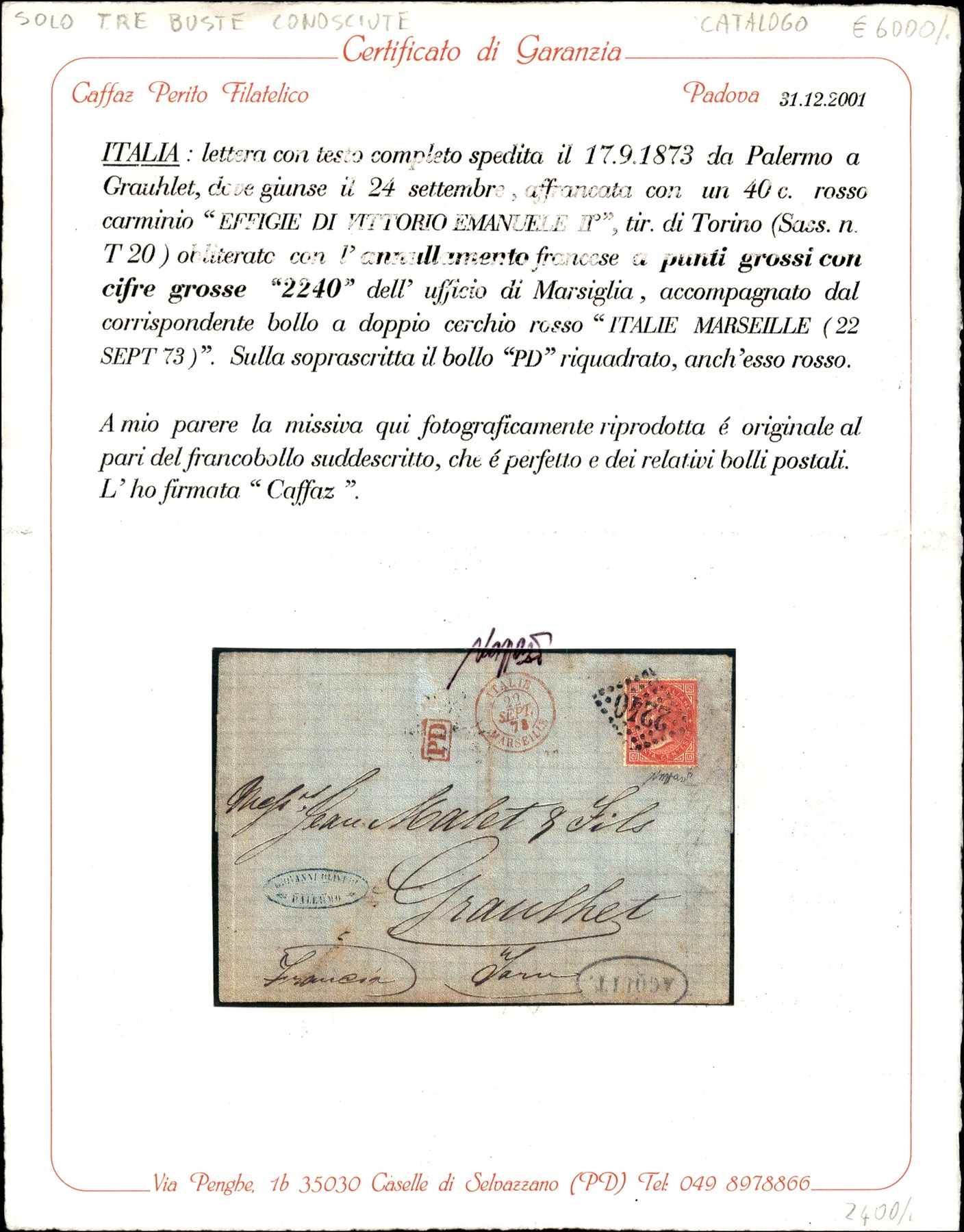Italia / Regno / Posta Ordinaria