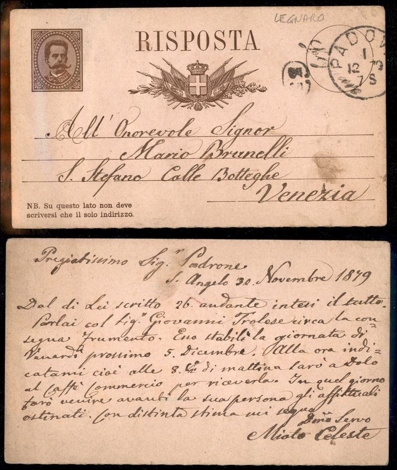 Italia / Regno / Posta Ordinaria