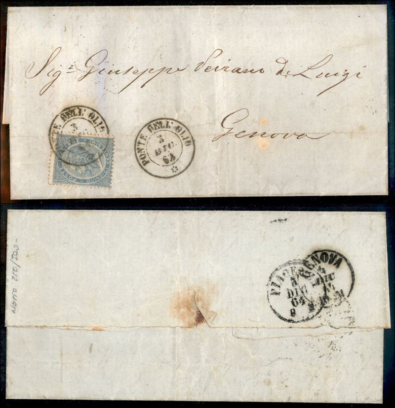 ITALIA / Antichi Stati Italiani / Lombardo Veneto / Posta ordinaria