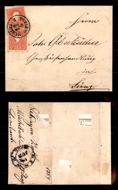 Italia / Antichi Stati Italiani / Lombardo Veneto / Territori Italiani D'austria / Posta Ordinari...