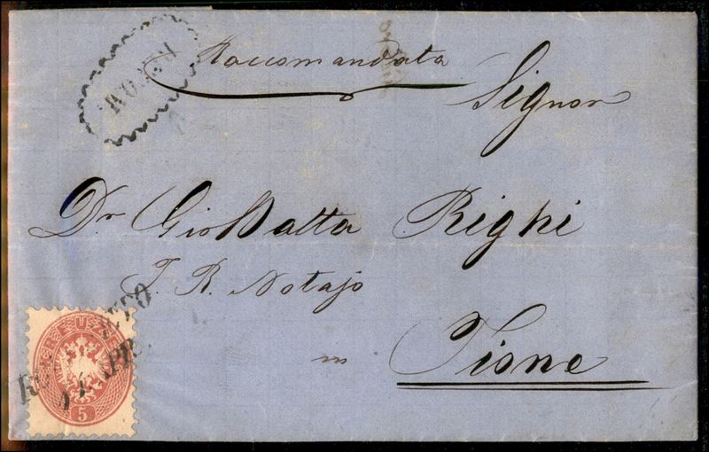 ITALIA / Antichi Stati Italiani / Lombardo Veneto / Territori italiani d'Austria / Posta ordinari...