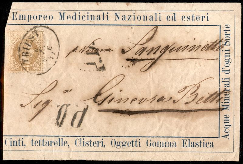 ITALIA / Antichi Stati Italiani / Lombardo Veneto / Territori italiani d'Austria / Posta ordinari...