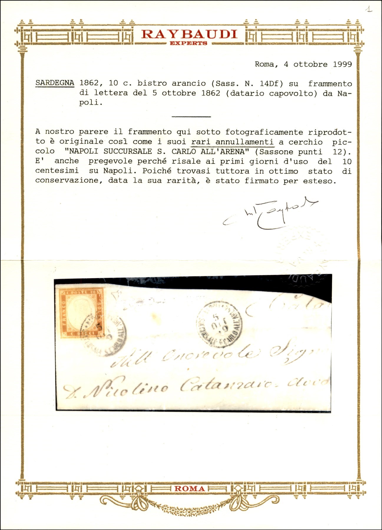 ITALIA / Regno / Posta ordinaria