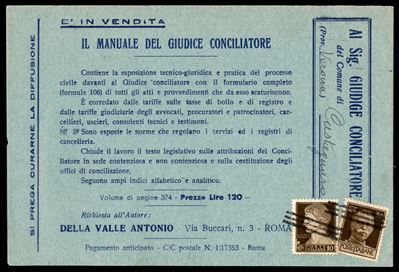 Italia / Regno / Posta Ordinaria