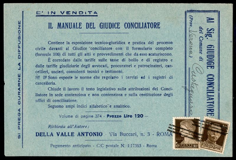 Italia / Regno / Posta Ordinaria