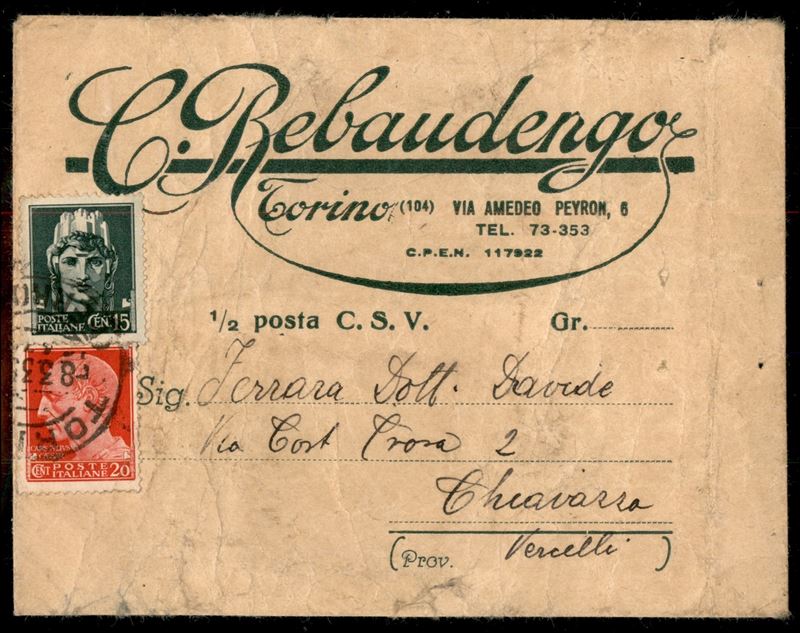 Italia / Regno / Posta Ordinaria