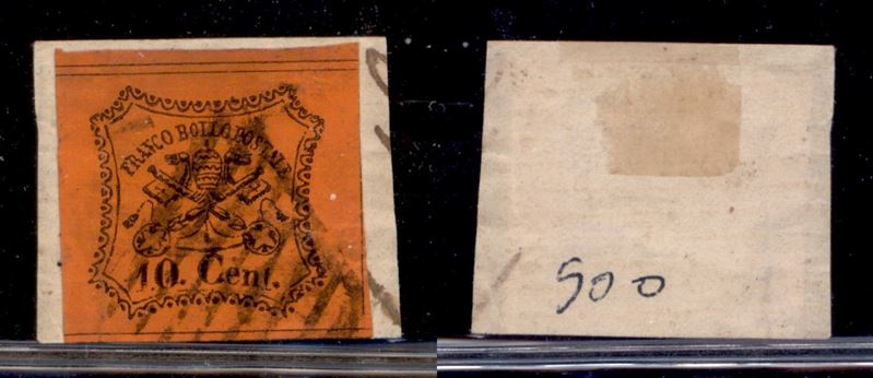 ITALIA / Antichi Stati Italiani / Stato pontificio / Posta ordinaria