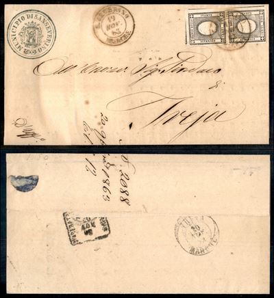 Italia / Antichi Stati Italiani / Stato Pontificio / Posta Ordinaria