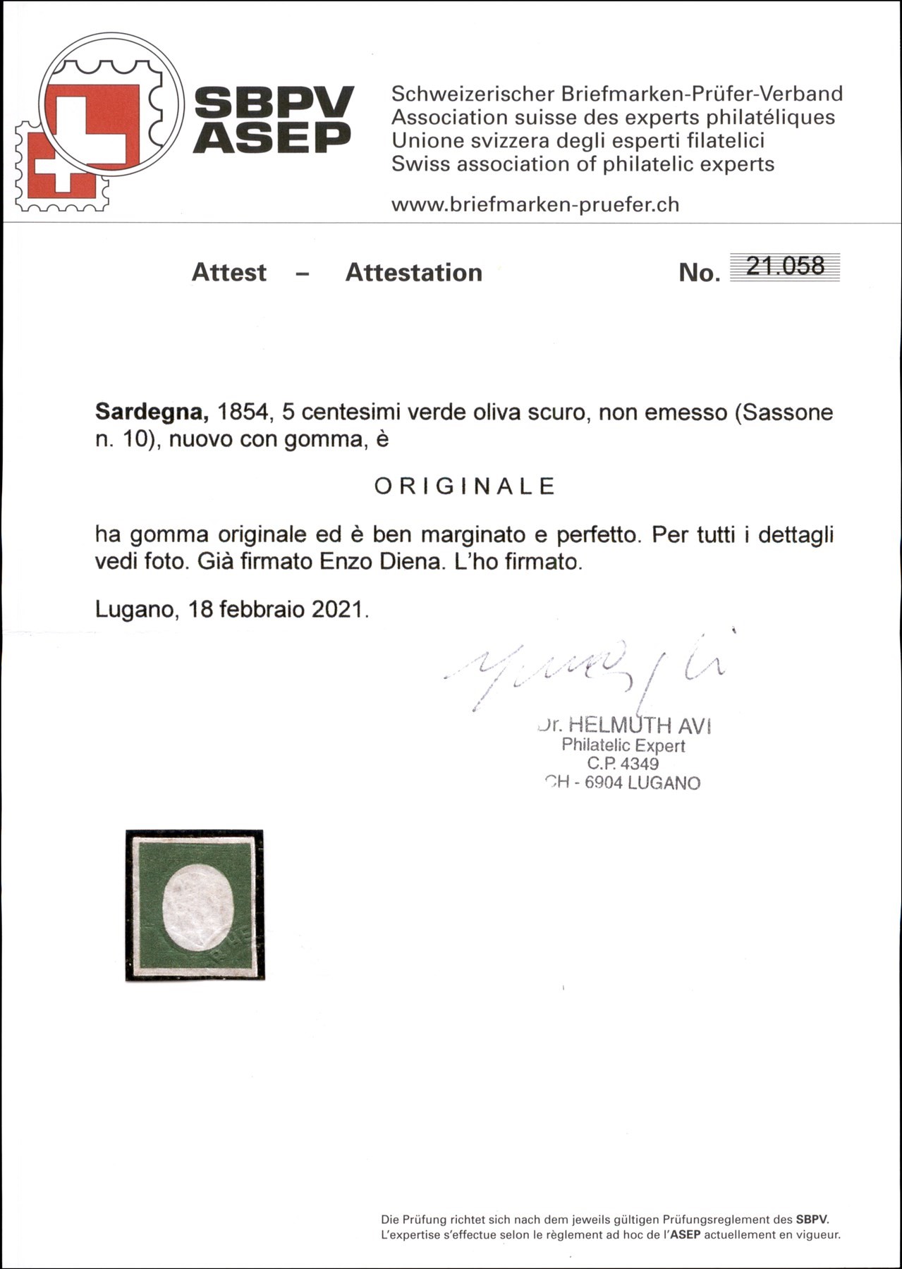 ITALIA / Antichi Stati Italiani / Sardegna / Posta ordinaria