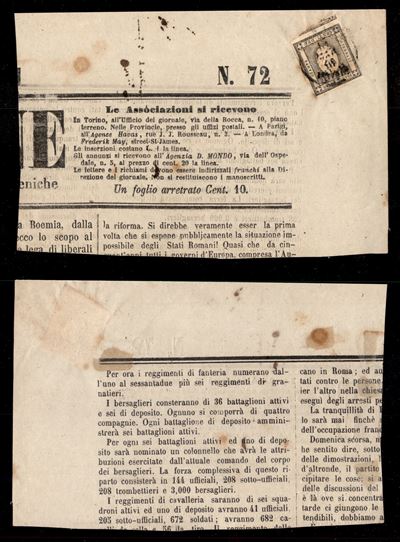 Italia / Antichi Stati Italiani / Sardegna / Posta Ordinaria