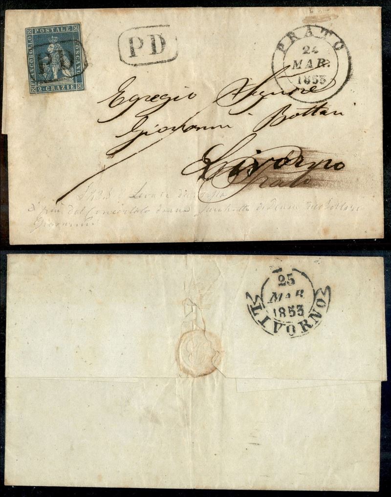 Italia / Antichi Stati Italiani / Toscana / Posta Ordinaria
