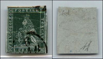 Italia / Antichi Stati Italiani / Toscana / Posta Ordinaria