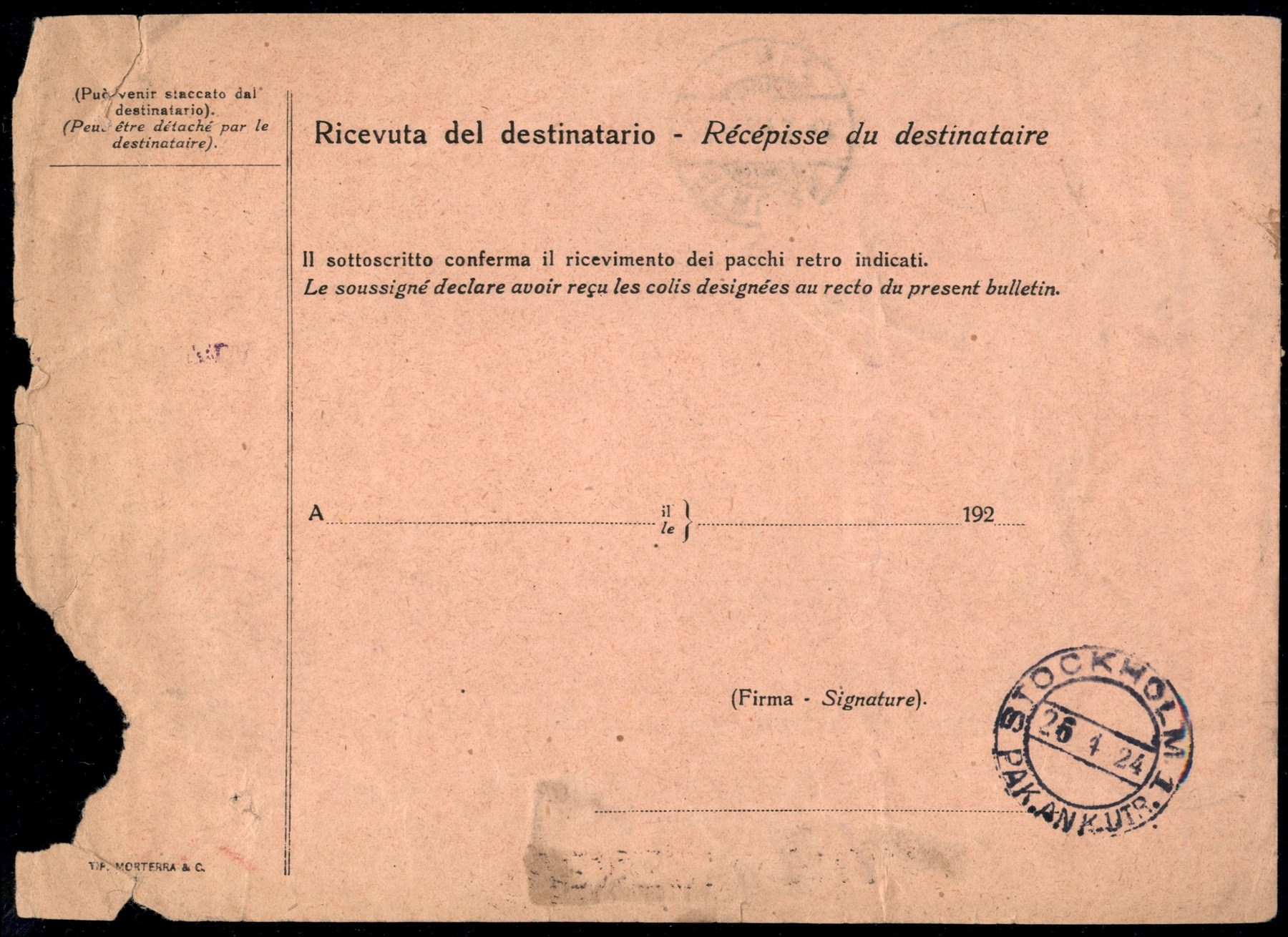 Italia / Regno / Posta Ordinaria