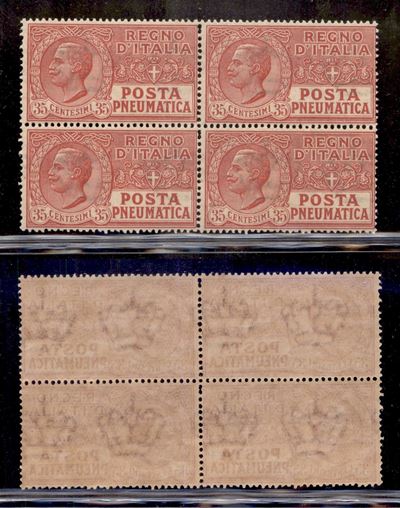 Italia / Regno / Posta Pneumatica