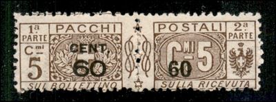 Italia / Regno / Pacchi Postali