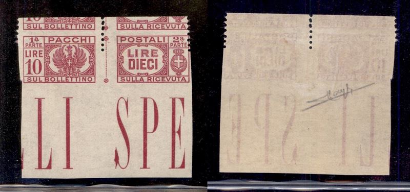 Italia / Regno / Pacchi Postali