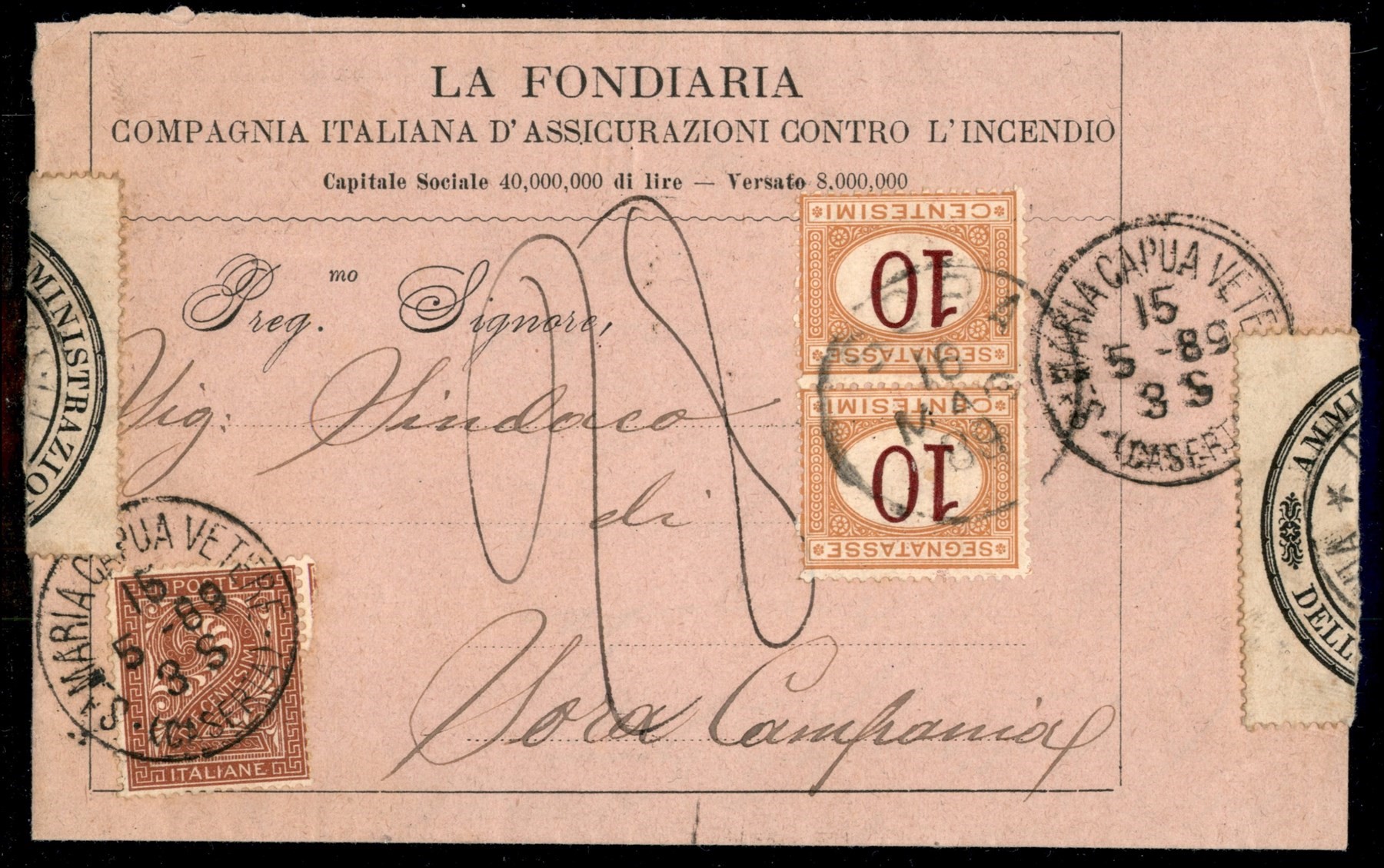 Italia / Regno / Segnatasse