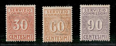 Italia / Regno / Servizio Commissioni