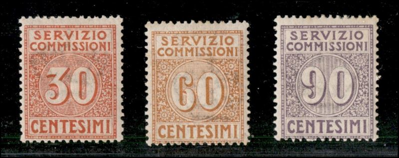 Italia / Regno / Servizio Commissioni