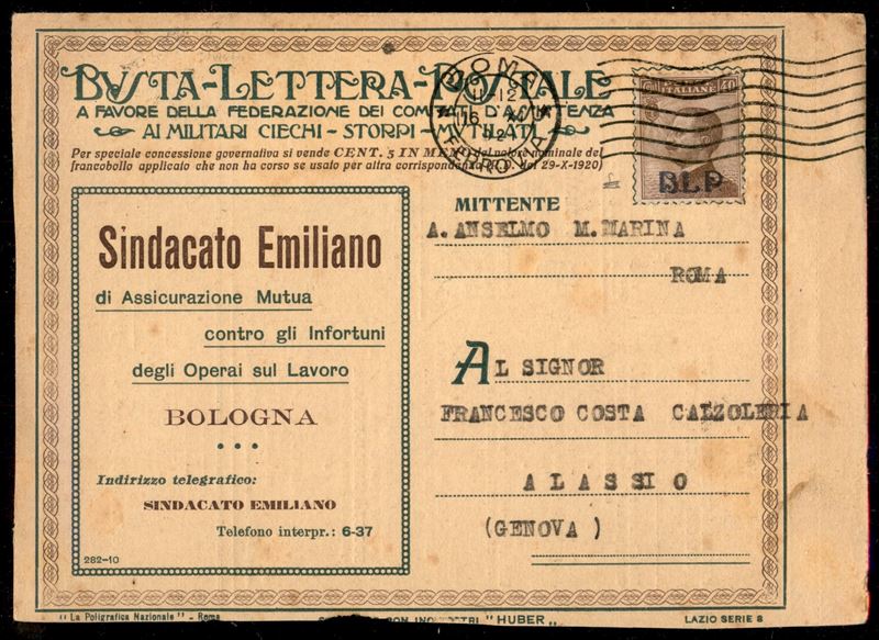 Italia / Regno / b.L.p