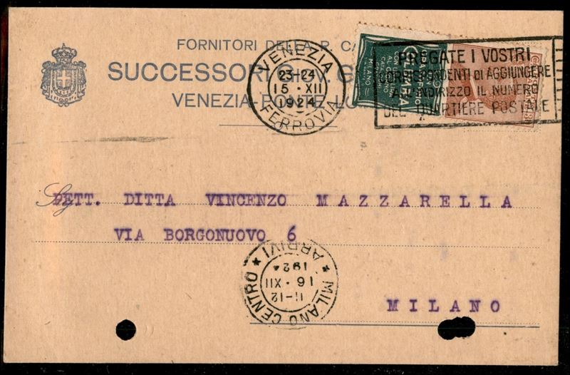 Italia / Regno / Francobolli Pubblicitari