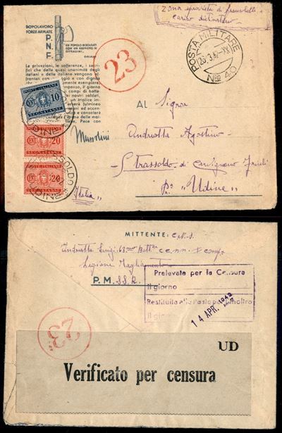 Italia / Regno / Posta Militare