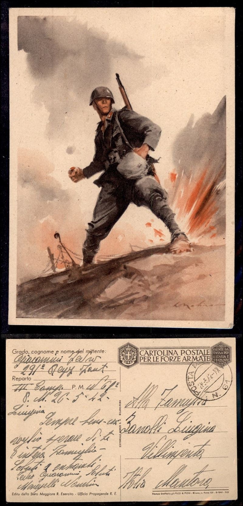 Italia / Regno / Posta Militare