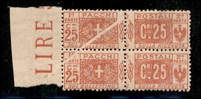 Italia / Regno / Pacchi Postali
