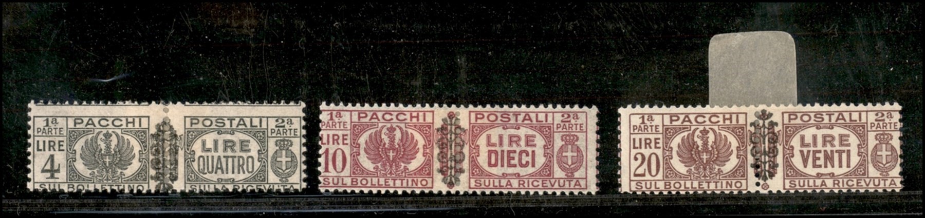 Italia / Luogotenenza / Pacchi Postali