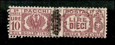 Italia / Luogotenenza / Pacchi Postali