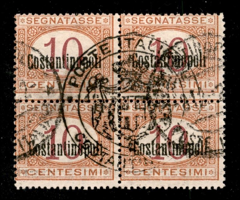 Italia / Uffici Postali All'estero / Levante / Costantinopoli / Segnatasse